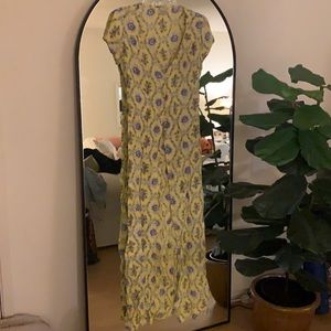 Flynn Skye floral button up dress